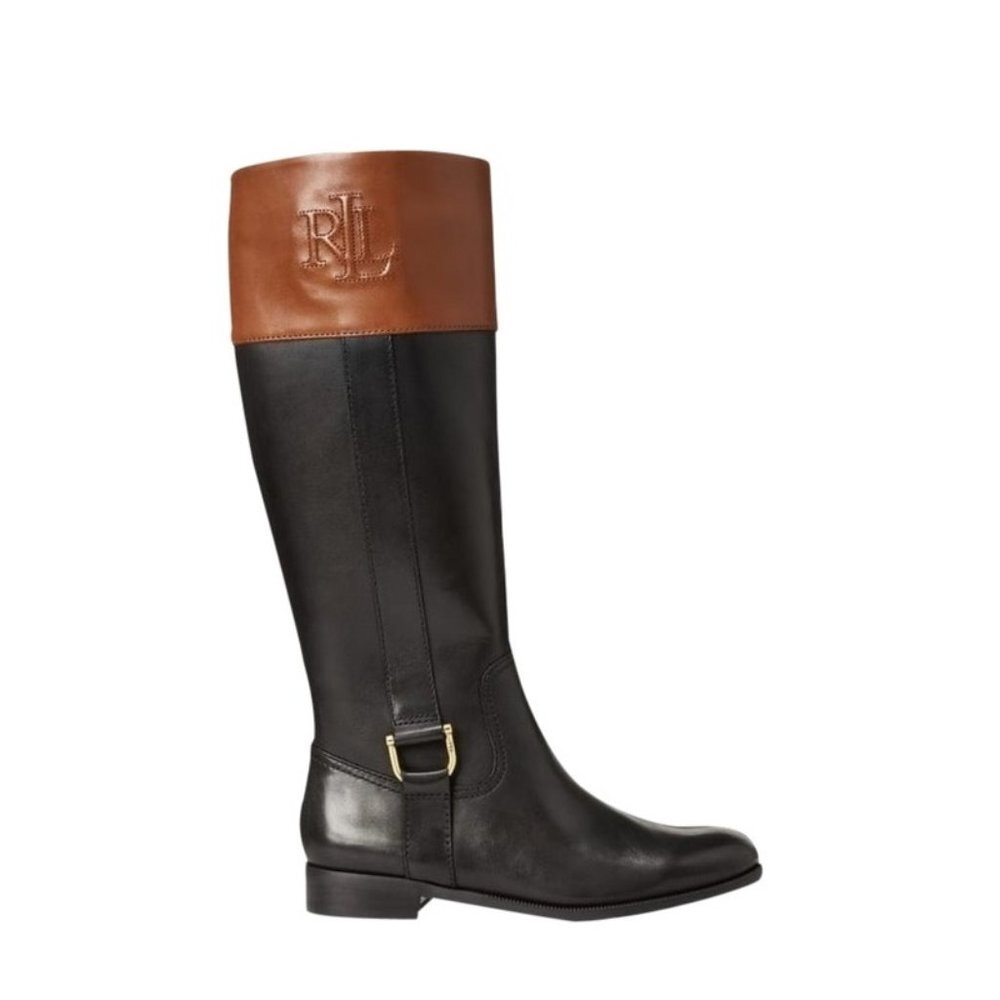 Lauren by Ralph Lauren Bernadine Leather Boots